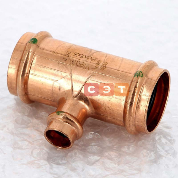 Тройник пресс переходной Profipress SC-Contur 35x15x35